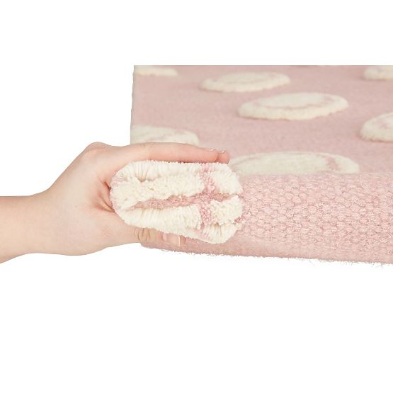 Detský koberec Ring - ružový