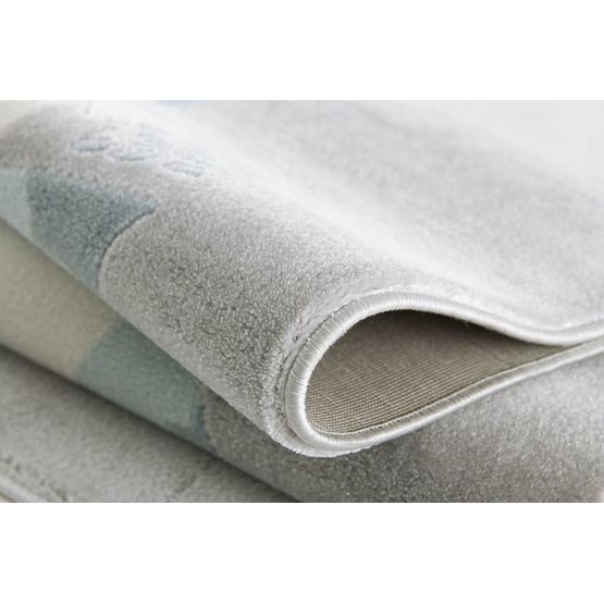 Detský koberec Scandic Home - šedo-modrý