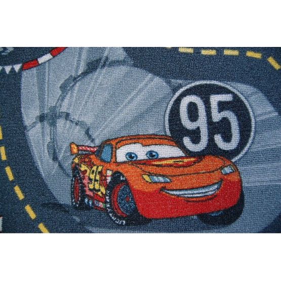 Detský koberec CARS II - šedé ulice