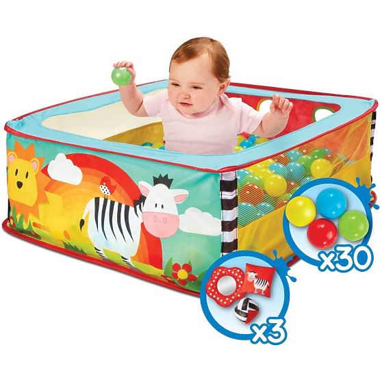 Detský látkový bazén s balónikmi