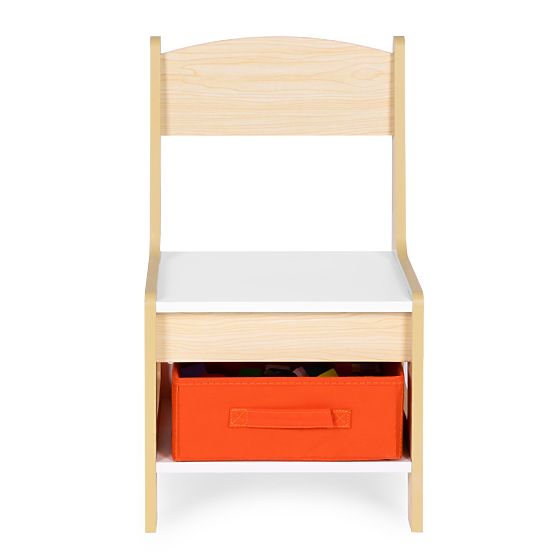 Detský nábytkový set stôl + 2 stoličky s tabuľou ECOTOYS