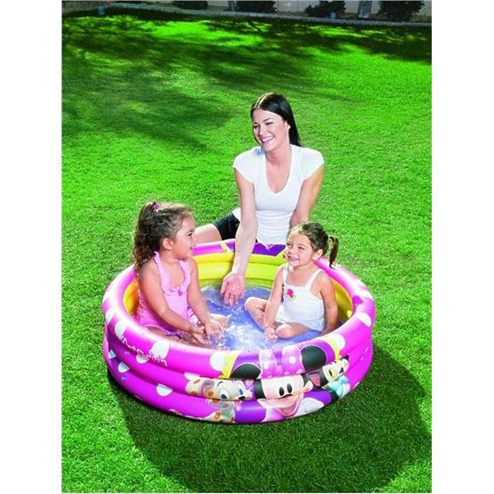 Detský nafukovací bazén Bestway Minnie 102x25 cm Ružová