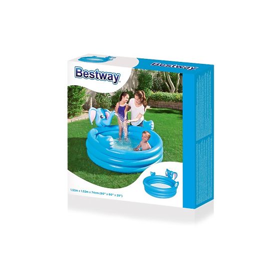 Detský nafukovací bazén Bestway sloník Modrá