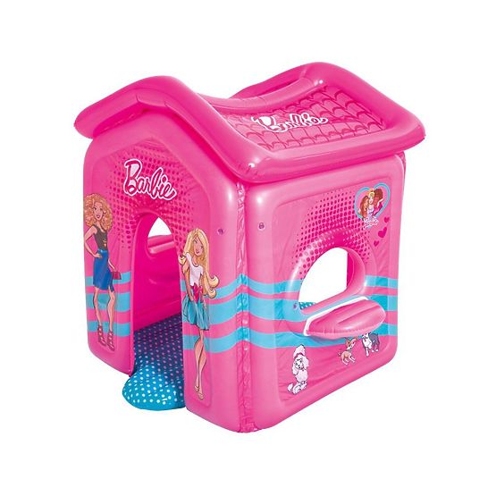 Dětský nafukovací domeček Bestway Barbie Ružová