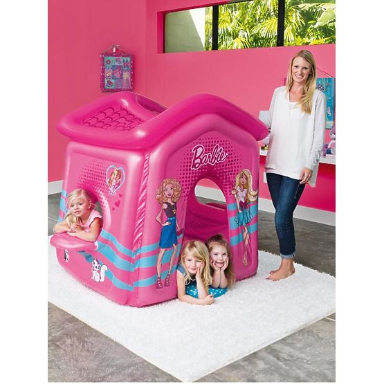 Dětský nafukovací domeček Bestway Barbie Ružová