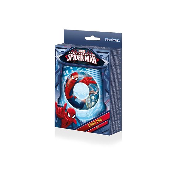 Detský nafukovací kruh Bestway Spider-Man Modrá