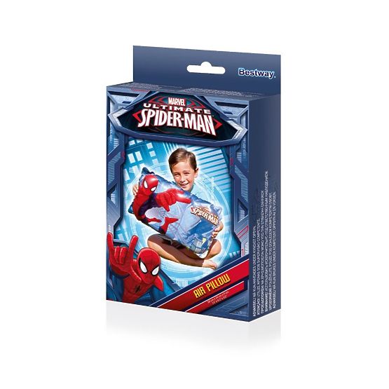 Detský nafukovací vankúš Bestway Spiderman Modrá