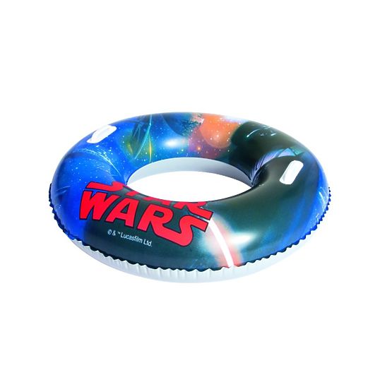 Detský nafukovací veľký kruh Bestway Star Wars Modrá