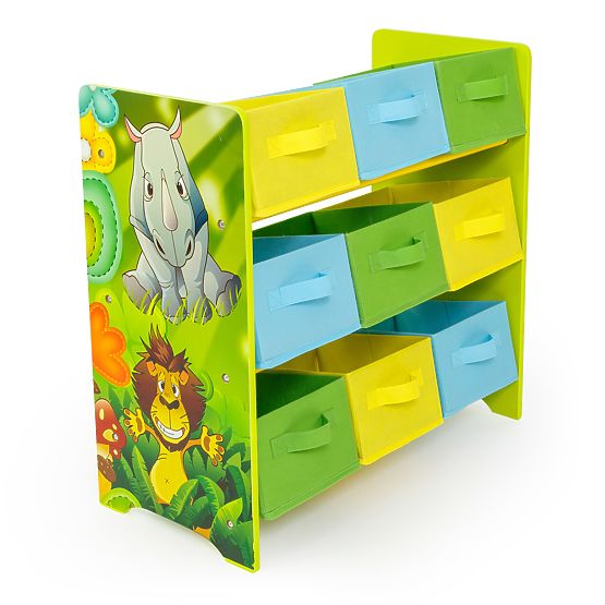 Detský organizér na hračky JUNGLE