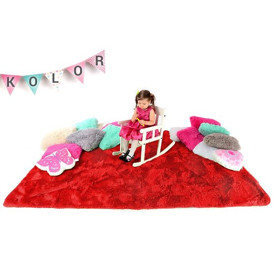 Detský plyšový koberec - ROSSO