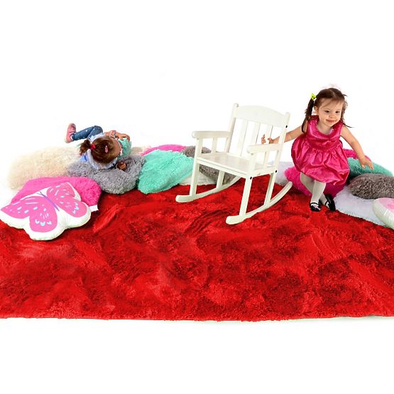 Detský plyšový koberec - ROSSO