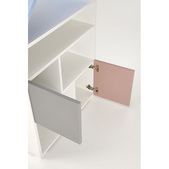 Detský regál v tvare domčeka Fati