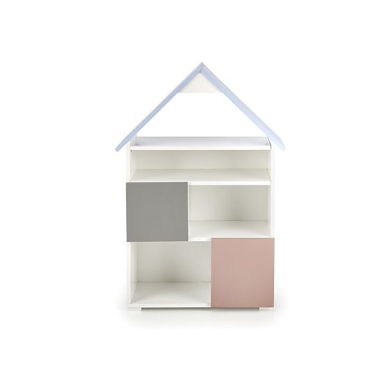 Detský regál v tvare domčeka Fati