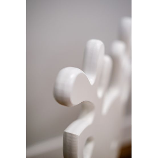 Detský stôl so stoličkami - Jeleň - biely