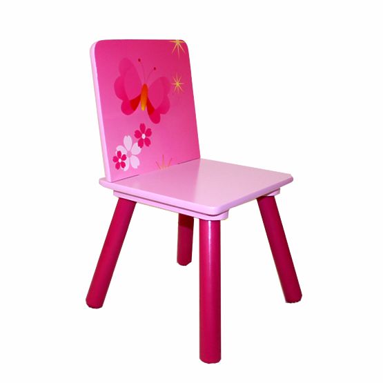 Detský stôl so stoličkami - motýliky