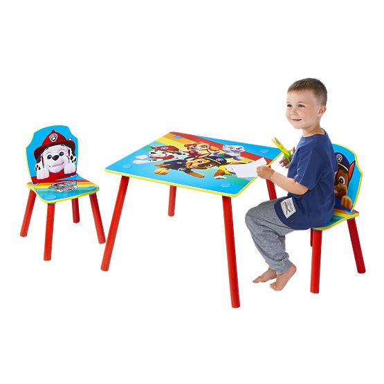 Detský stôl s stoličkami - Paw Patrol