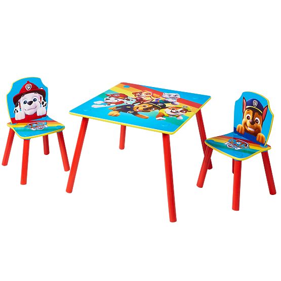 Detský stôl s stoličkami - Paw Patrol