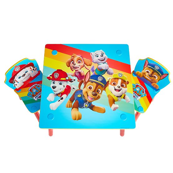 Detský stôl s stoličkami - Paw Patrol