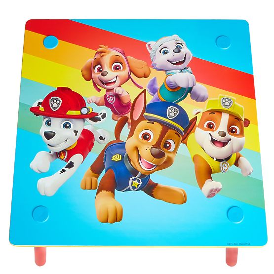 Detský stôl s stoličkami - Paw Patrol