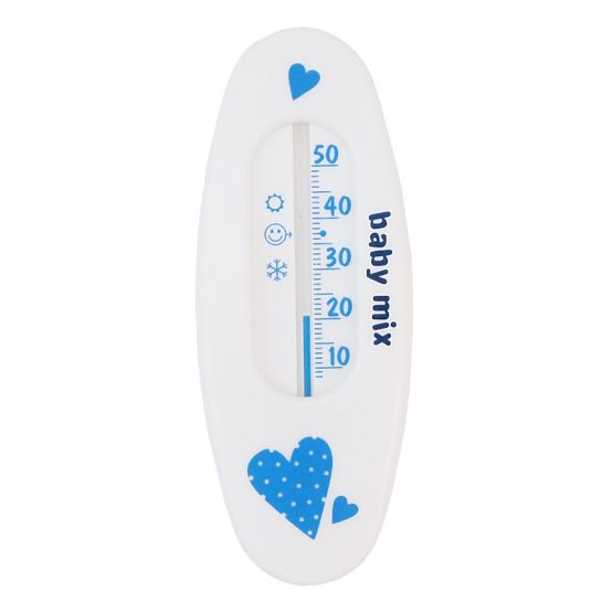 Detský teplomer do vaničky Baby Mix biely Biela