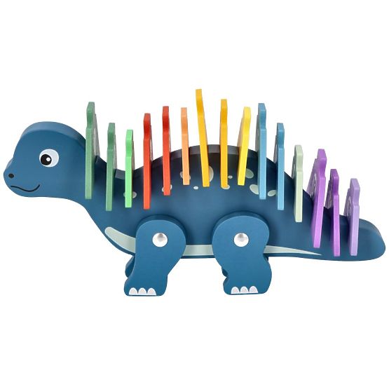 Dinosaurus s číselnými puzzlemi