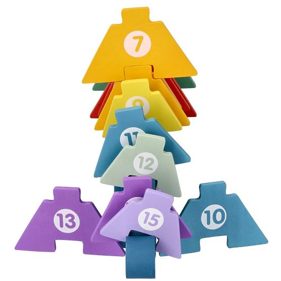 Dinosaurus s číselnými puzzlemi