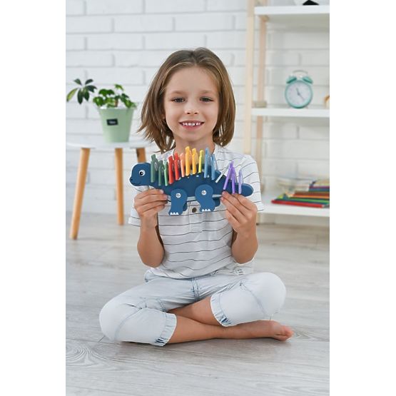 Dinosaurus s číselnými puzzlemi