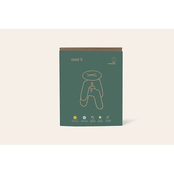 Dizajnová stolička X - natural