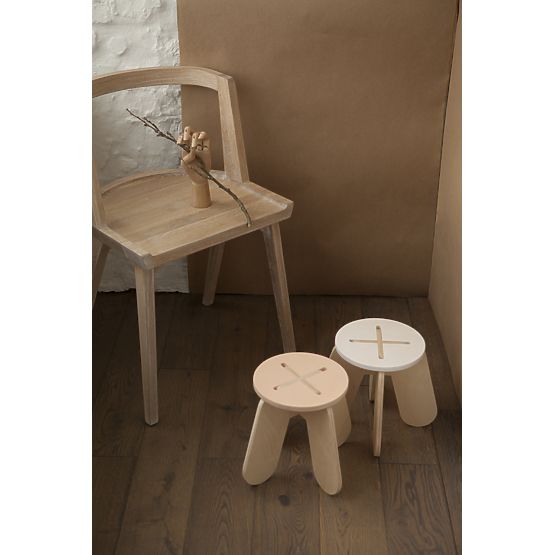 Dizajnová stolička X pink