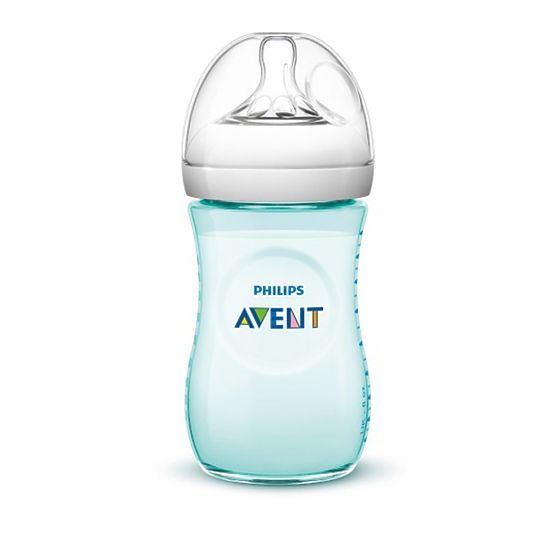 Dojčenská fľaša Avent Natural 260 ml zelená