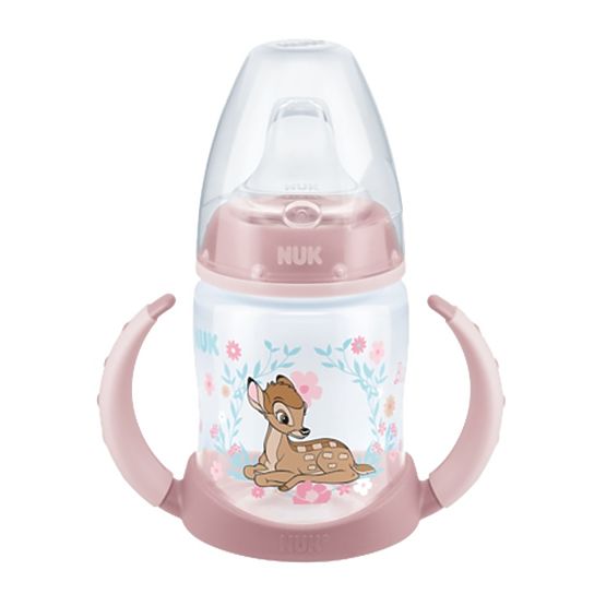 Dojčenská fľaša na učenie NUK Disney 150 ml ružová
