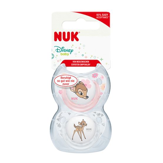 Dojčenský cumlík NUK Disney Classic 18-36m 2ks dievča Ružová 18-36 m