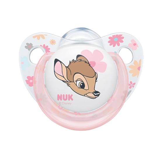Dojčenský cumlík NUK Disney Classic 6-18m svetlo ružový 6-18 m