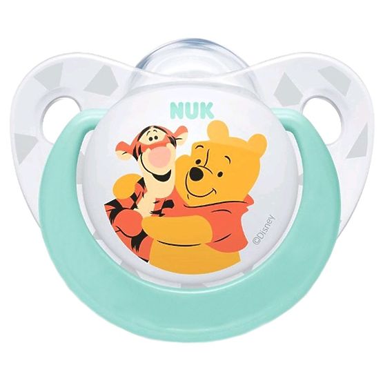 Dojčenský cumlík Trendline NUK Disney 0-6m mätový Zelená 0-6 m