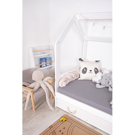 Domčeková posteľ Lucky 160x80 - biela