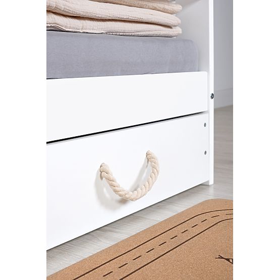 Domčeková posteľ Lucky 160x80 - biela