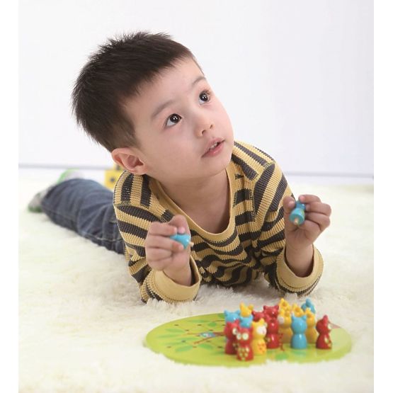 Dosková hra Sovy - boj o hniezdo