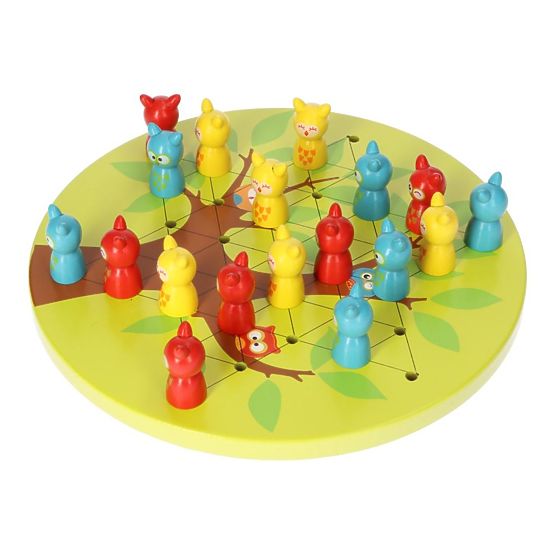 Dosková hra Sovy - boj o hniezdo