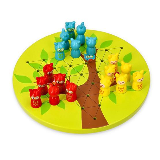 Dosková hra Sovy - boj o hniezdo