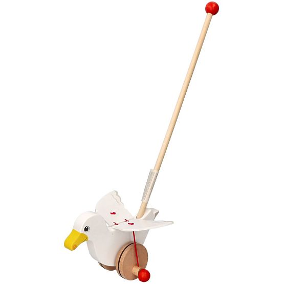 Drevená čajka Jonas na tlačenie