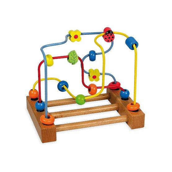 Drevená edukačná hračka Baby Mix Labyrint Podľa obrázku