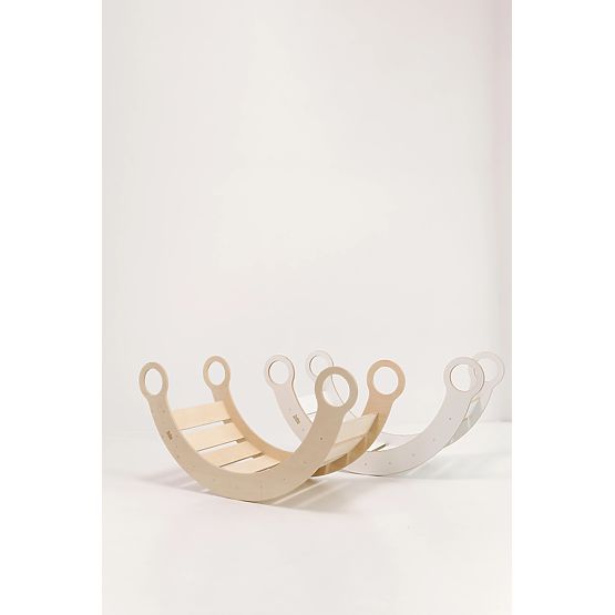 Drevená hojdačka Montessori XL - prírodná