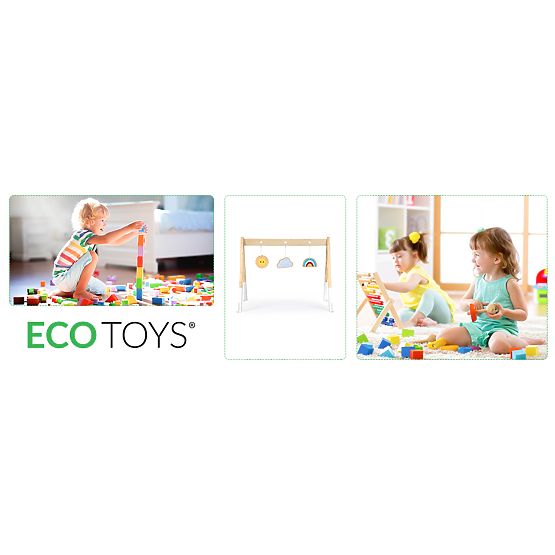 Drevená hrazdička Ecotoys