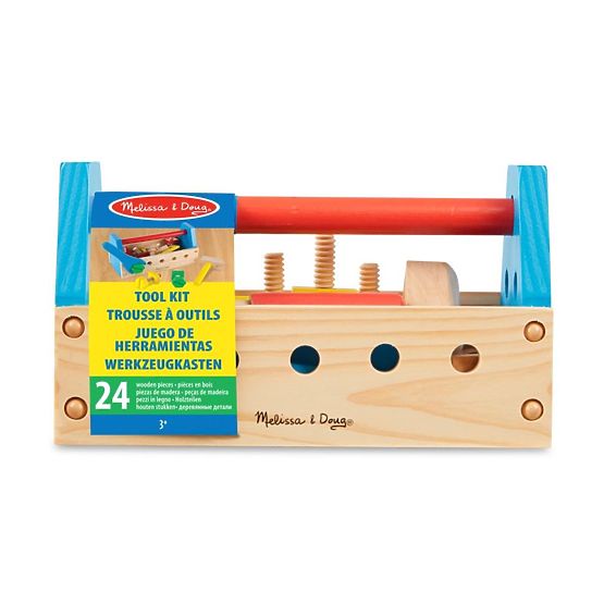 Drevená konštrukčná sada Melissa & Doug