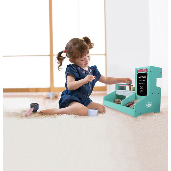 Drevená kuchyňa kaviareň obchod cukráreň ECOTOYS