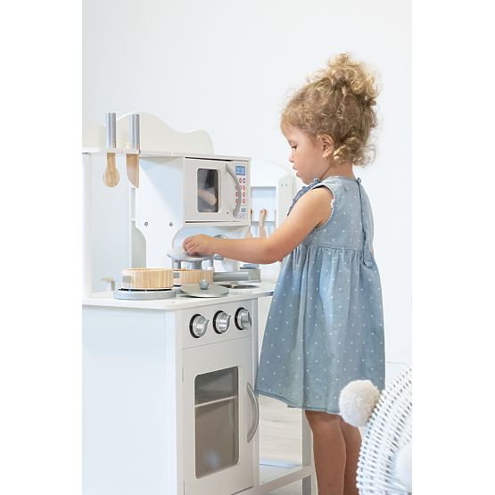 Drevená kuchynka Meggie s príslušenstvom