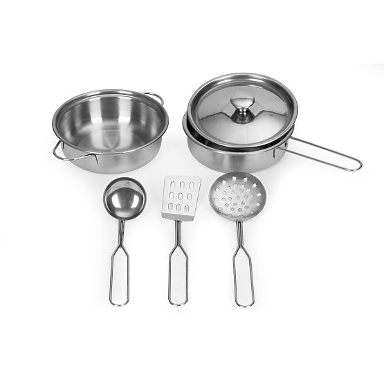 Drevená kuchynka pre deti zvuky LED rúra práčka kuchynské doplnky ECOTOYS