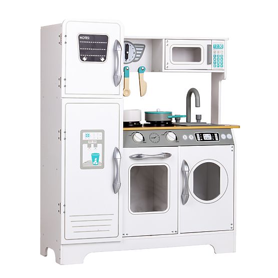 Drevená kuchynka s príslušenstvom pre deti ECOTOYS