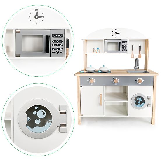 Drevená kuchynka XXL s príslušenstvom