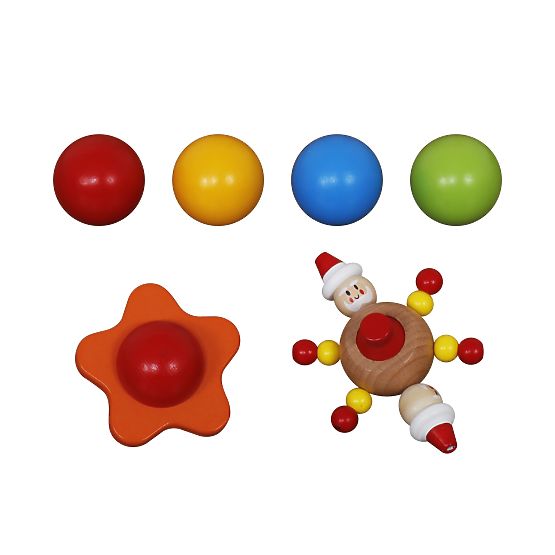 Drevená guľôčková dráha Baller